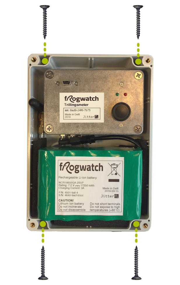 Frogwatch bevestiging