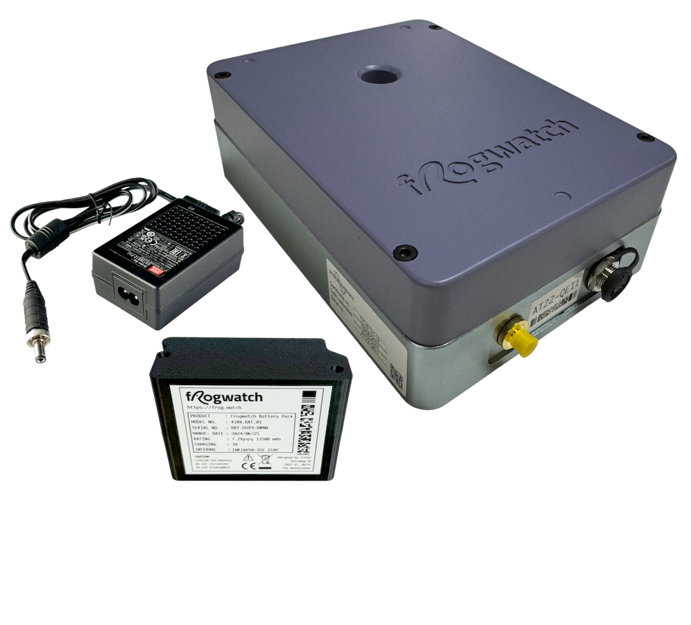 Frogwatch Trillingsmeter set